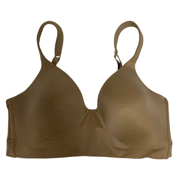 Natori Other - Natori Revelation Wireless Bra Women's Size 32B Beige Contour Stretch